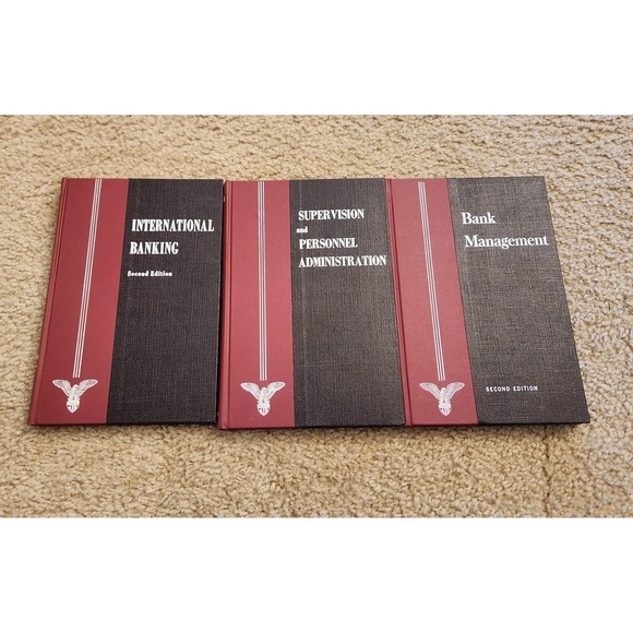 Other - American Institute of Banking Principles of Bank Operations Set Of 3